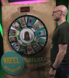 A simple dotted LED display above the Wheel displays the letters "BOTW"